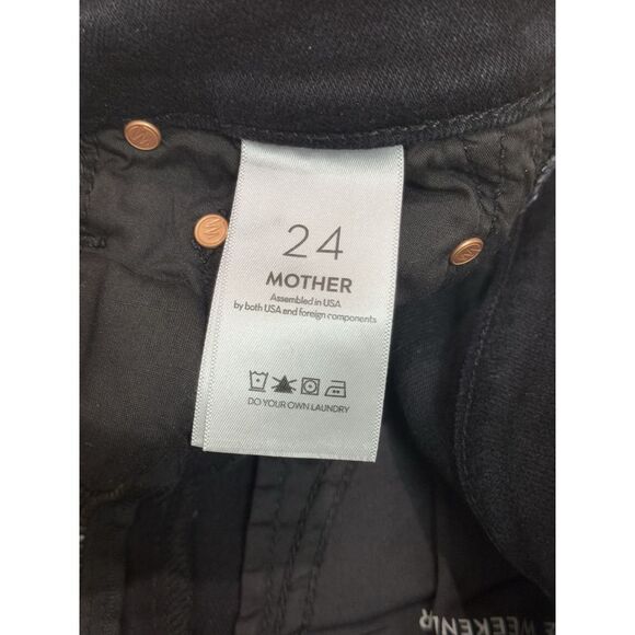 MOTHER jeans The Weekender In Deep End Wash Women's Size 24 - Picture 7 of 14